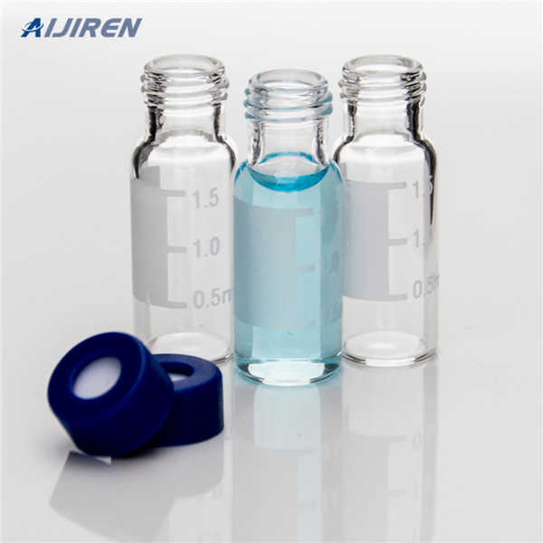 screw thread evaporation-proof seal autosampler glass vials